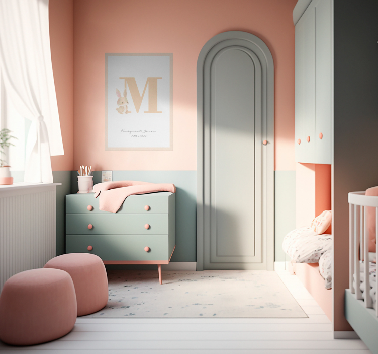 Egyedi kezdeti testreszabható poszter - TenStickers