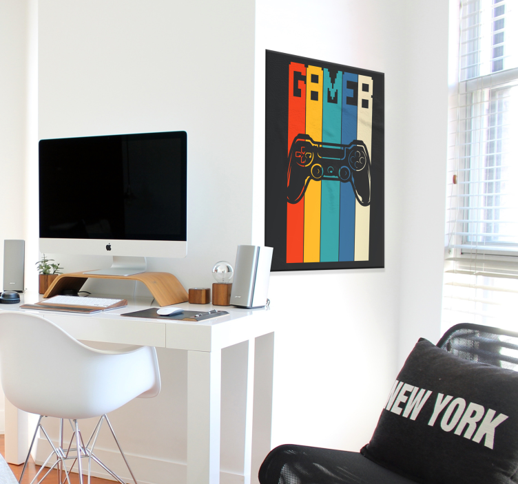 Kontroller játék poszternyomtatás - TenStickers