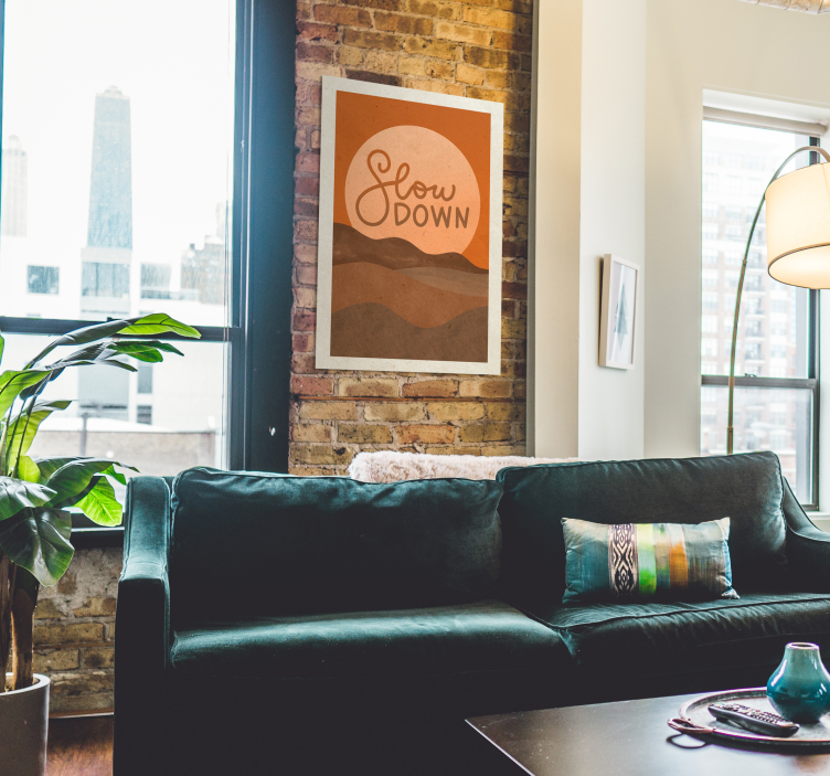 Lassítja a szöveges plakátnyomtatást - TenStickers