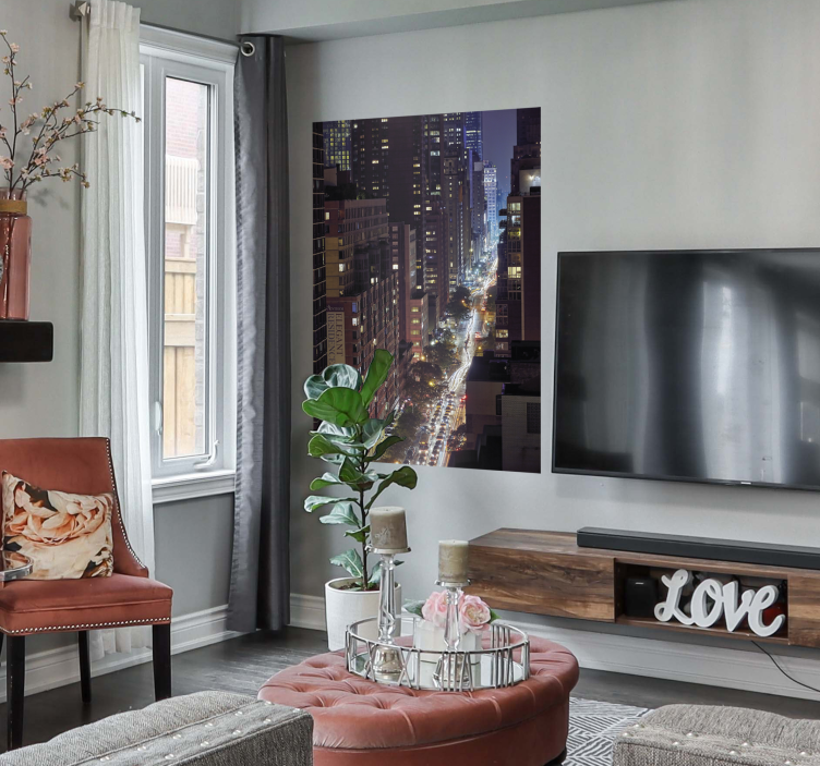 New york city épületek poszter - TenStickers