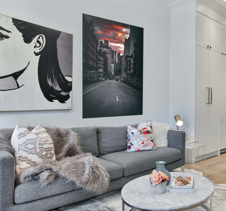 New york city utcai poszter - TenStickers