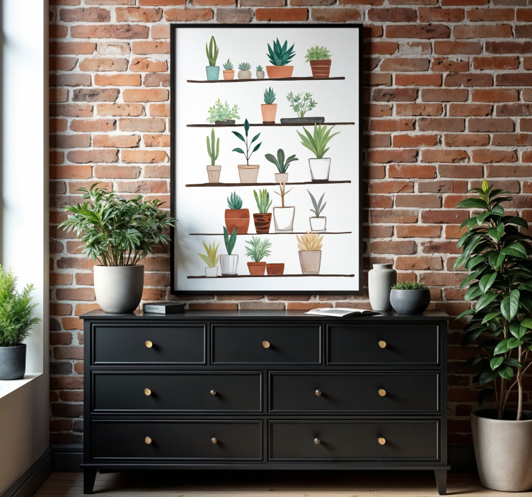 Növények plakát művészi rajz - TenStickers