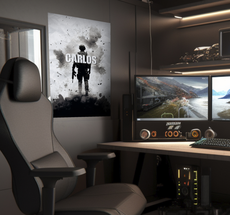 poszter ifjúsági hálószobába háborús lelkesítő - TenStickers