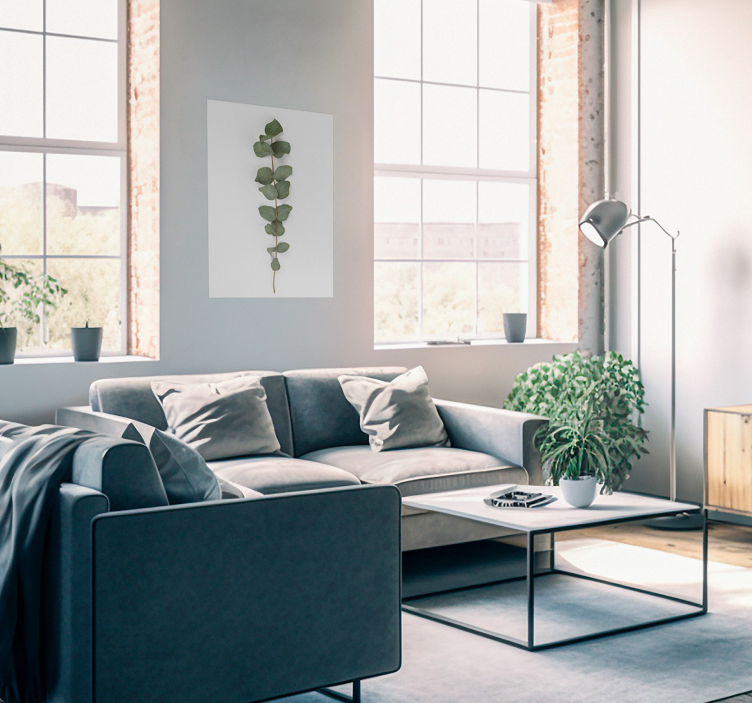 poszterfák eukaliptusz leveles - TenStickers