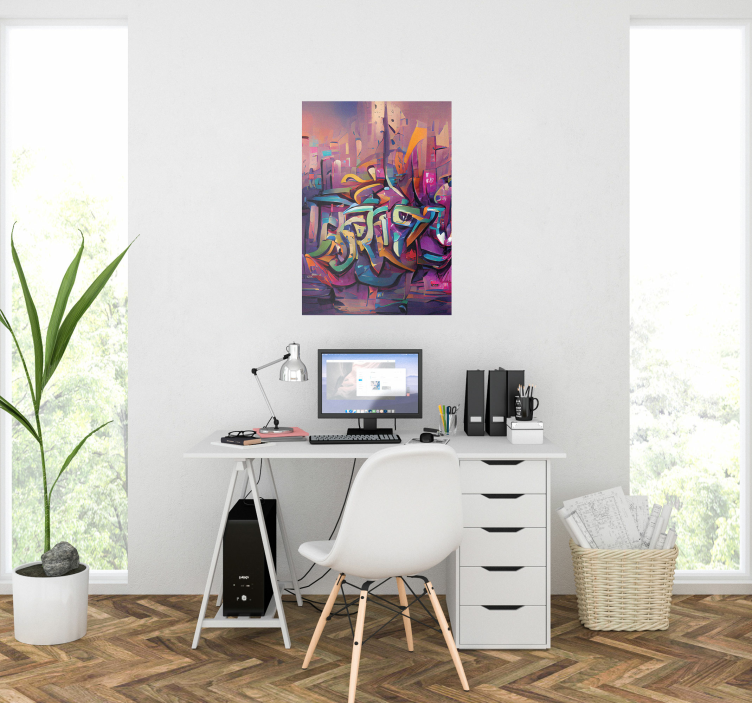 Street art graffiti poszter - TenStickers