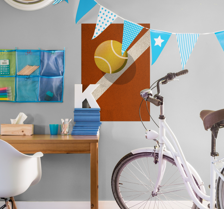 Teniszlabda tervezési poszter - TenStickers