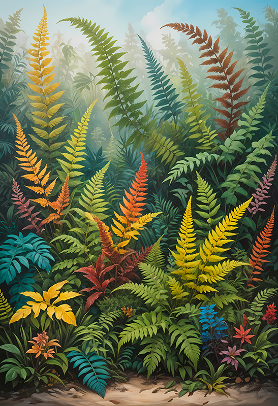 Furcsa dzsungel plakát művészi rajz - TenStickers