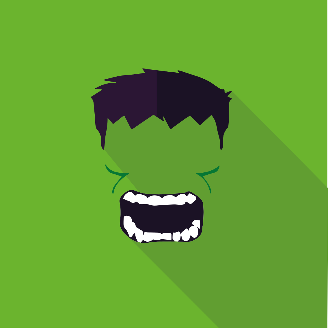 Zöld szuperhős poszter ifjúsági hálószobába - TenStickers