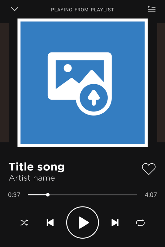 Spotify canvas plakát szobánként - TenStickers