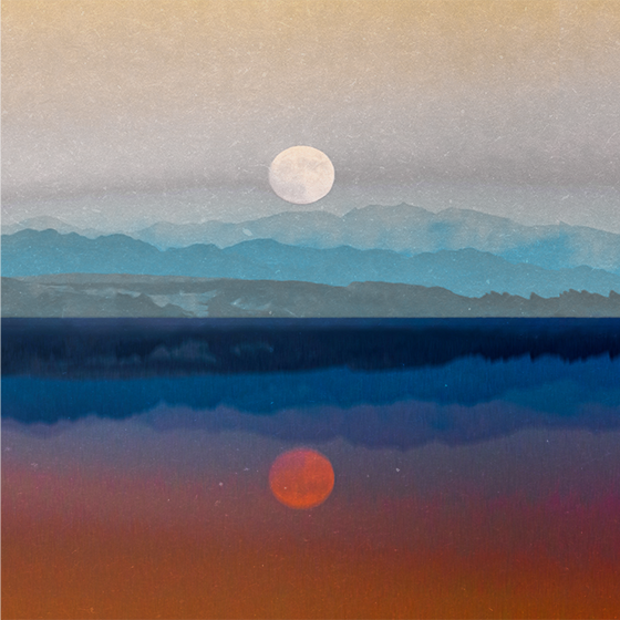 Gyönyörű holdas dizájn plakát szobánként - TenStickers