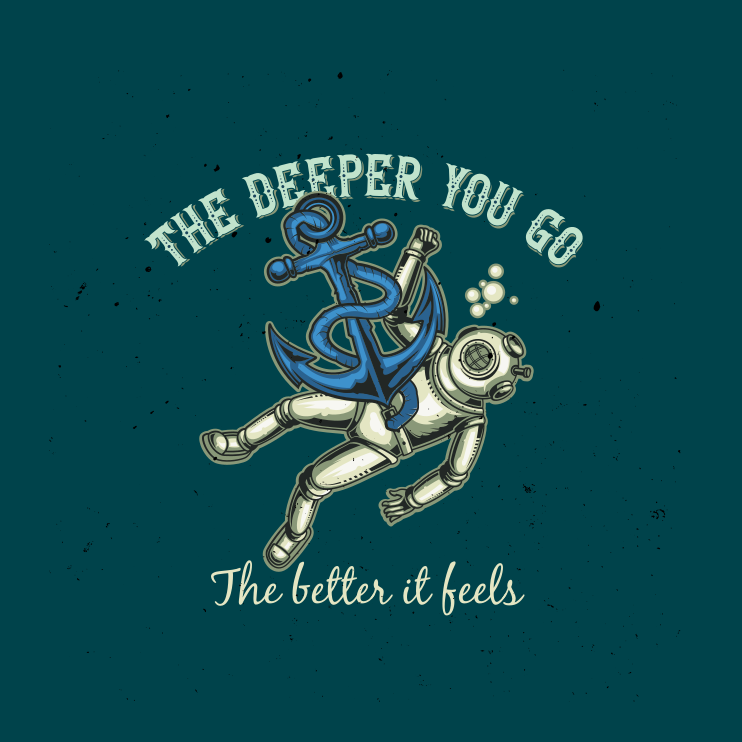 Idézetek mélyebben, plakát szobánként - TenStickers