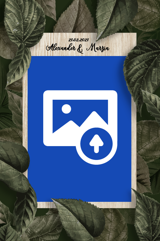 Esküvői kezek és csokor plakát Ünnepségek és események - TenStickers