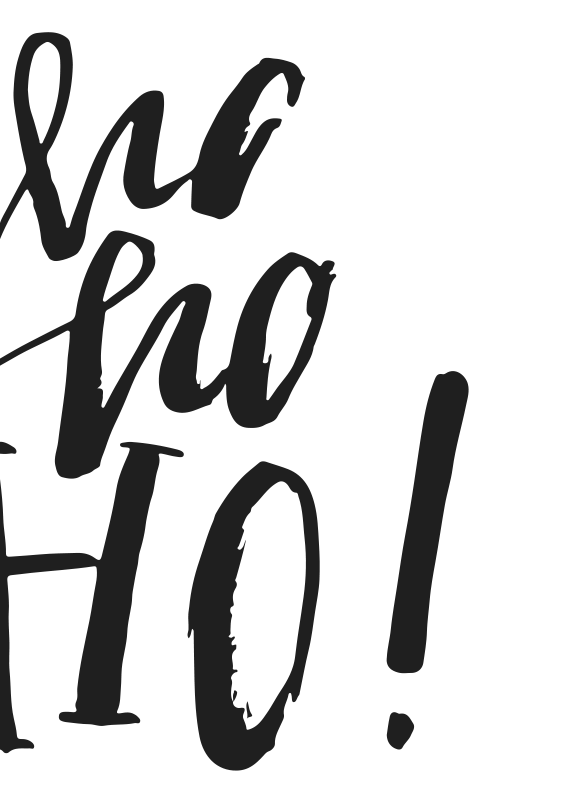 Ho ho ho! karácsonyi poszter - TenStickers
