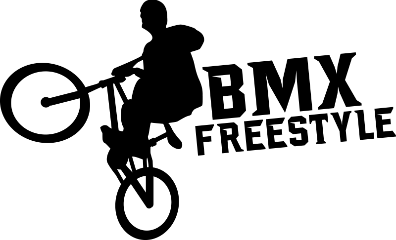 Bmx freestyle kerékpáros plakát - TenStickers