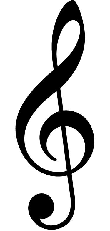 Zenei poszterek - fali vinyl g-kulccsal - TenStickers