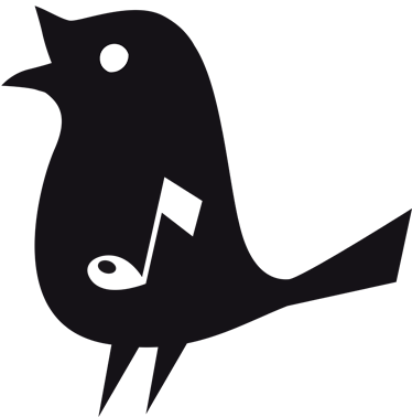Zenei poszterek éneklő madárral - TenStickers