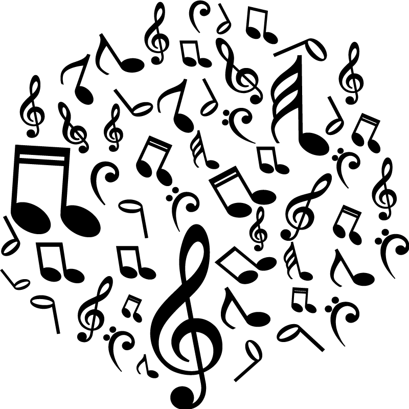 Zenei poszterek - vinyl zenei jegyzetek - TenStickers