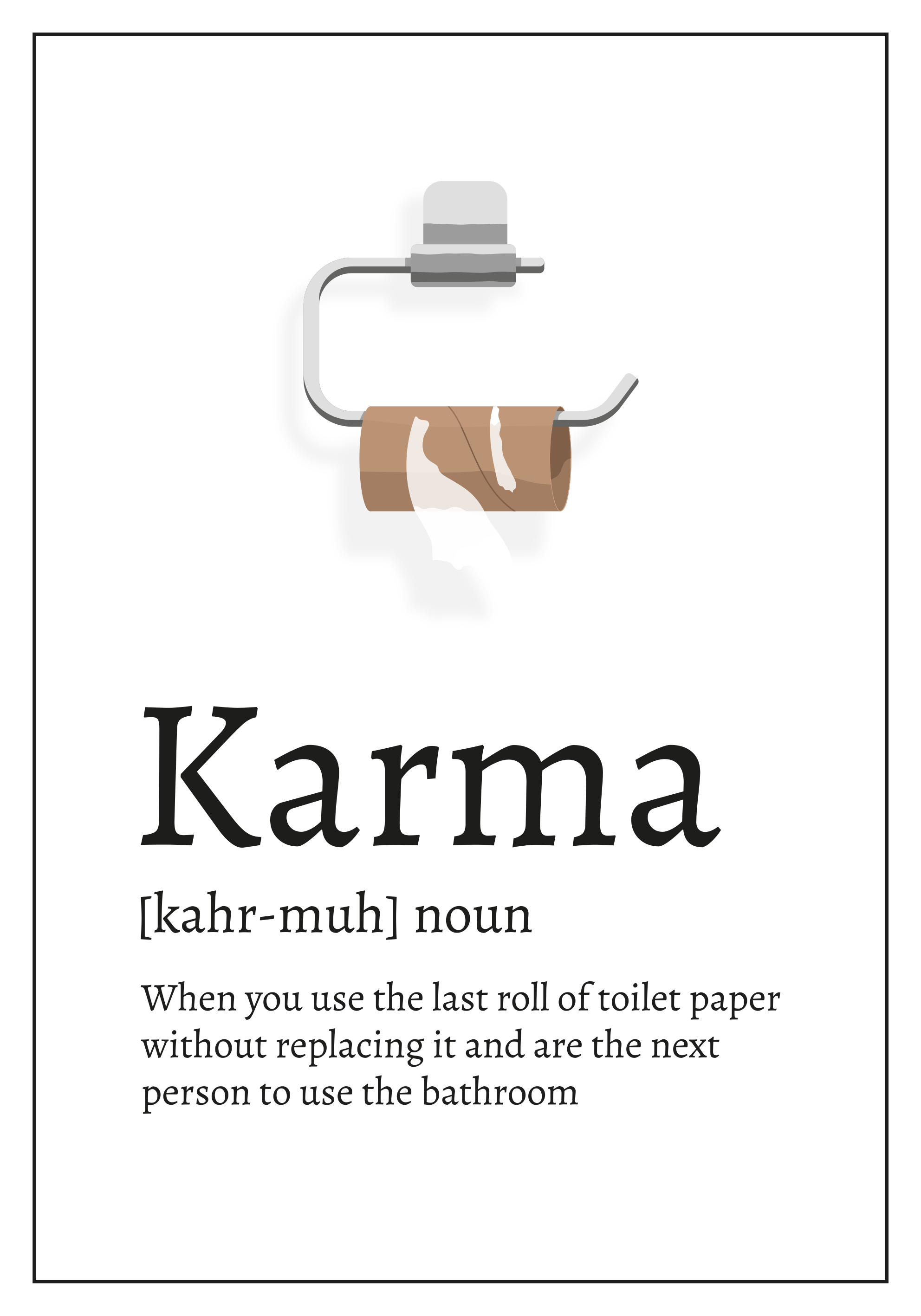 Karma meghatározás poszter kifejezések - TenStickers