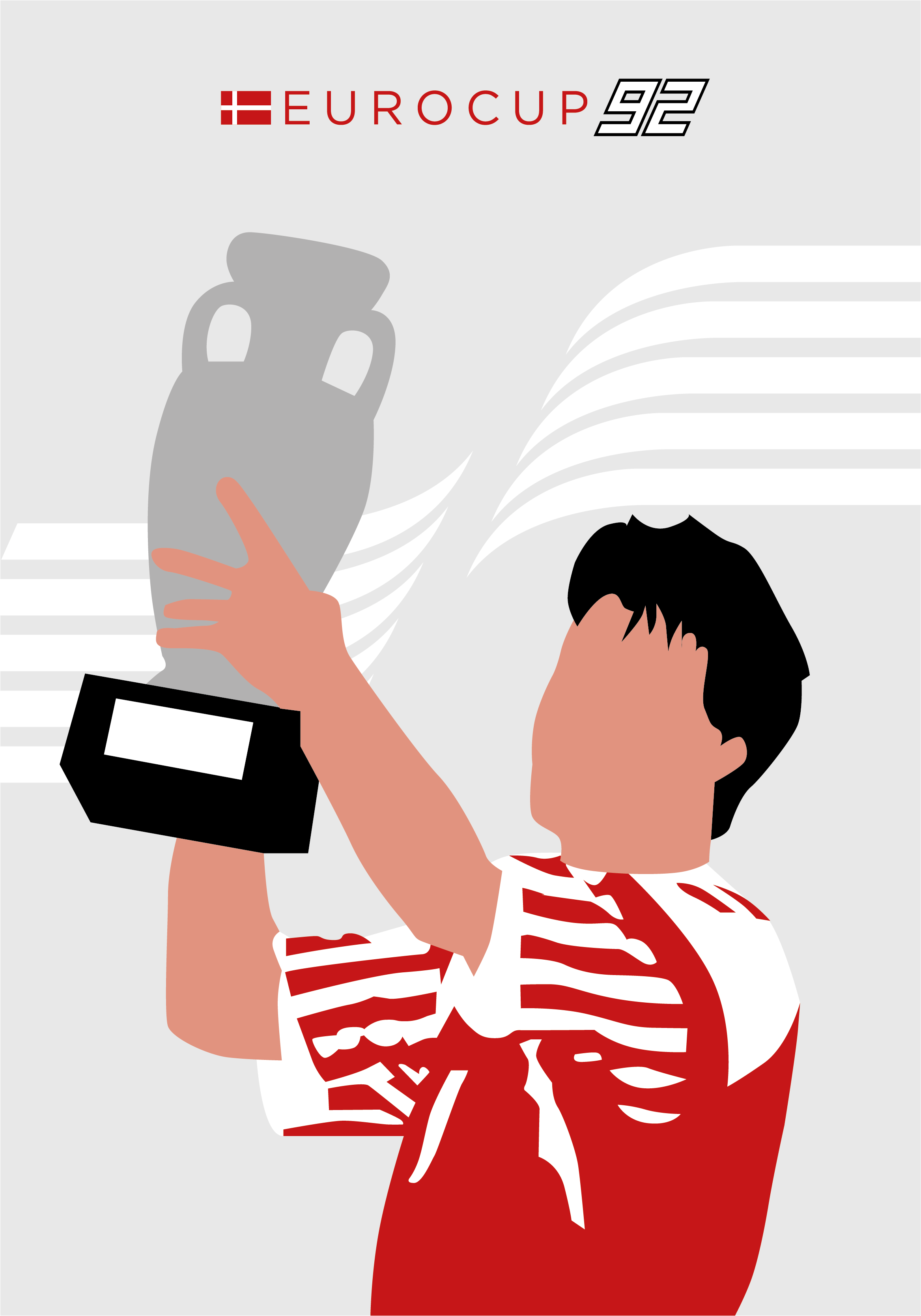 Eurokupa 92 futball poszter - TenStickers