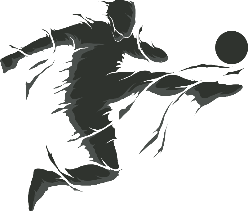 Futball poszter - futballista matricával - TenStickers