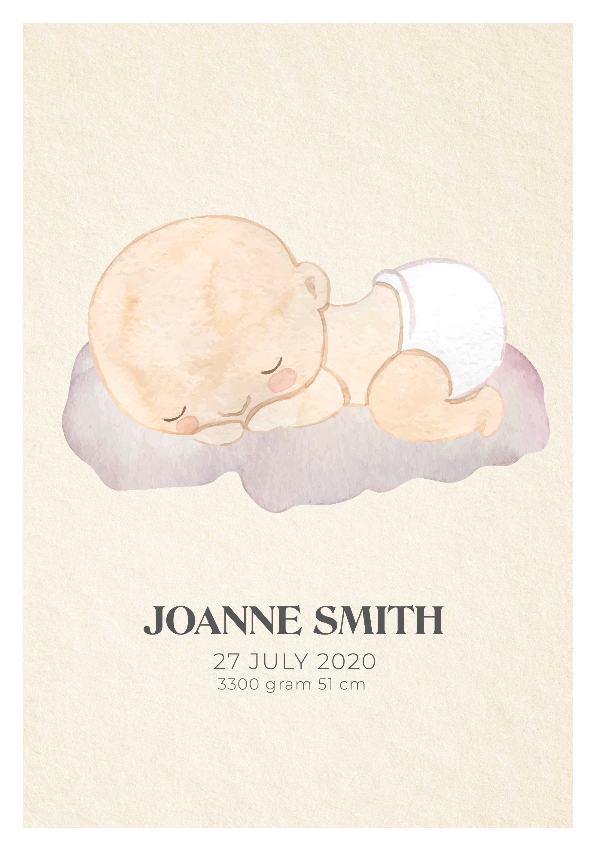 Baba született szerelem poszter gyerekszobába - TenStickers