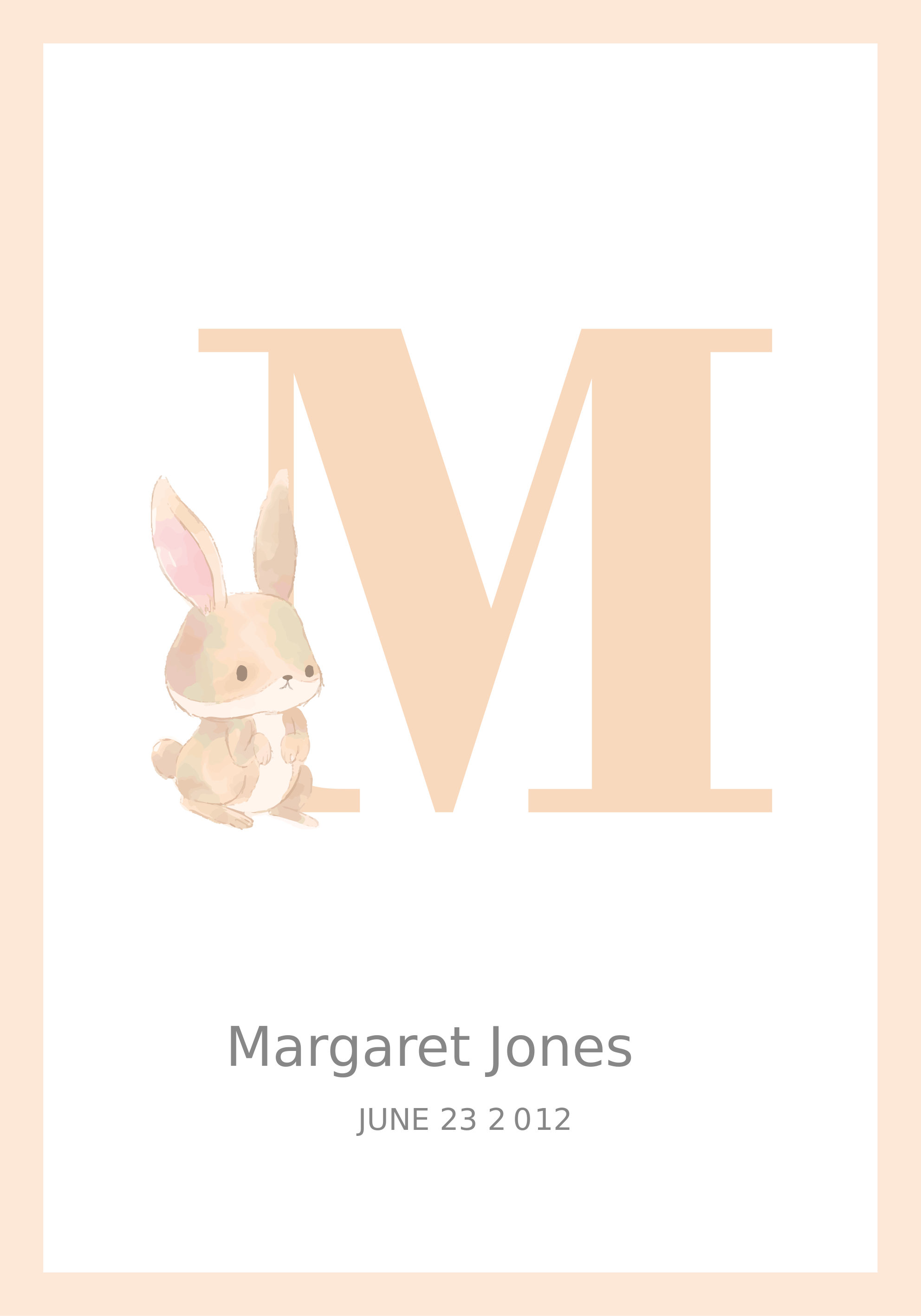 Egyedi kezdeti testreszabható poszter - TenStickers