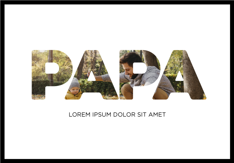 plakát szobánként papa az én hősöm - TenStickers