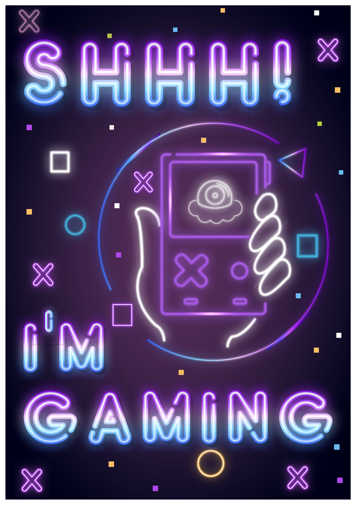 i am gaming videojáték poszter - TenStickers