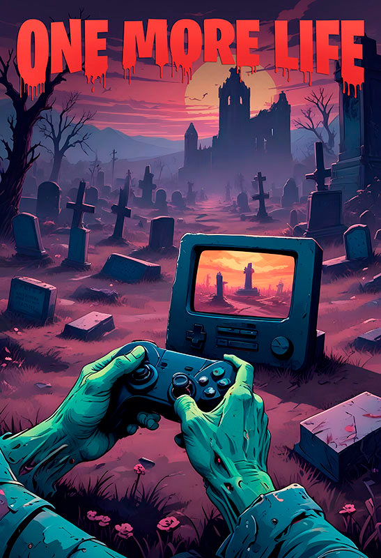 one more life videojáték poszter - TenStickers