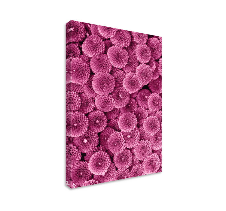 élénk virágmintákkal vászon virágok és növények - TenStickers