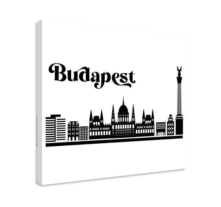 Budapesti látkép vászon városok és országok - TenStickers