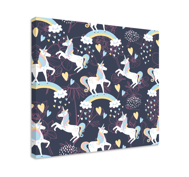 Bűbájos egyszarvú játékok táblázatok egyszarvú - TenStickers