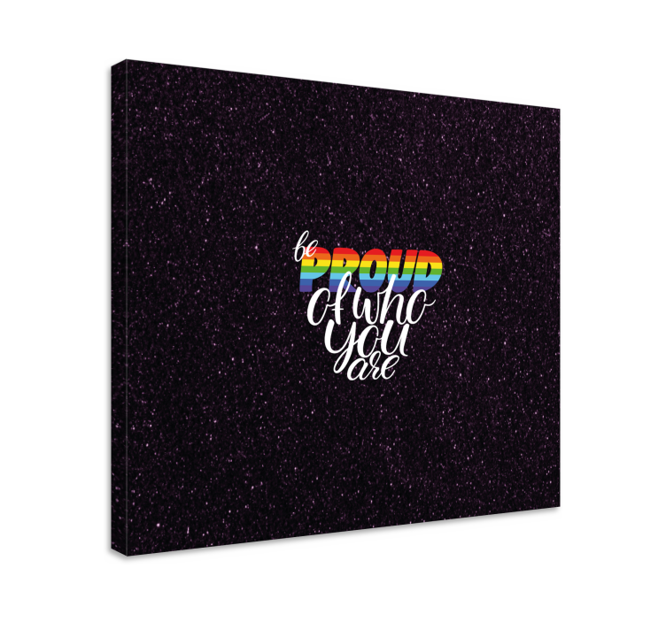 Legyél büszke vászon idézetek - TenStickers