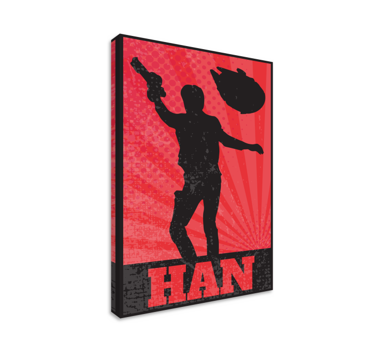 Design film karakter vászon nyomatok - TenStickers