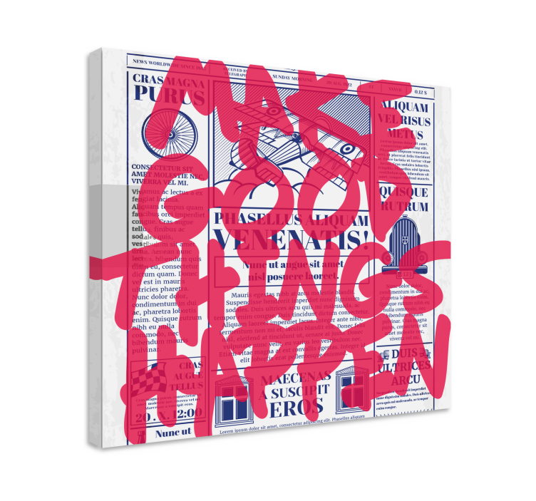 Jó dolgokat vászon idézetek - TenStickers