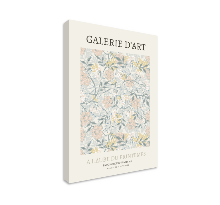 Galéria d'art poszter retro vászon - TenStickers