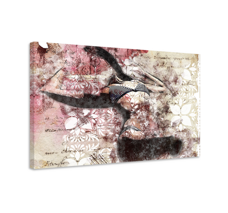 Táncos siluett tervezés táblázatok emberek és karakterek - TenStickers