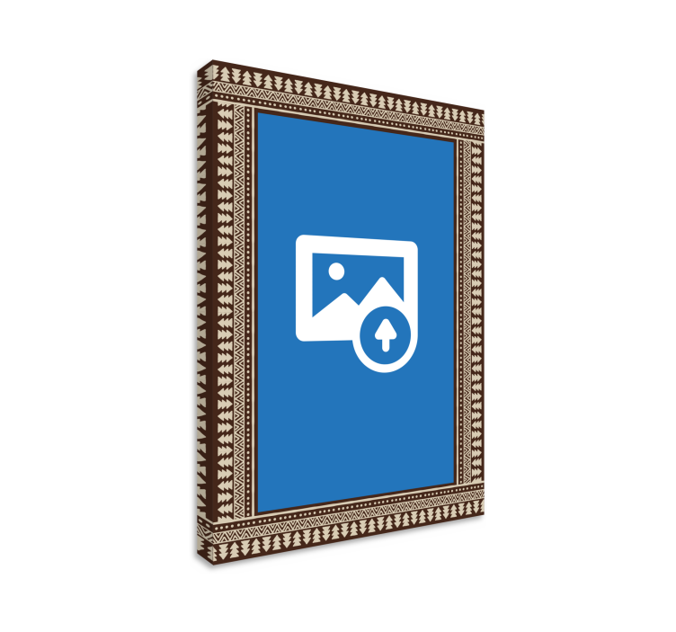 Egyedi fotó bohém keret, személyre szabott vászon - TenStickers