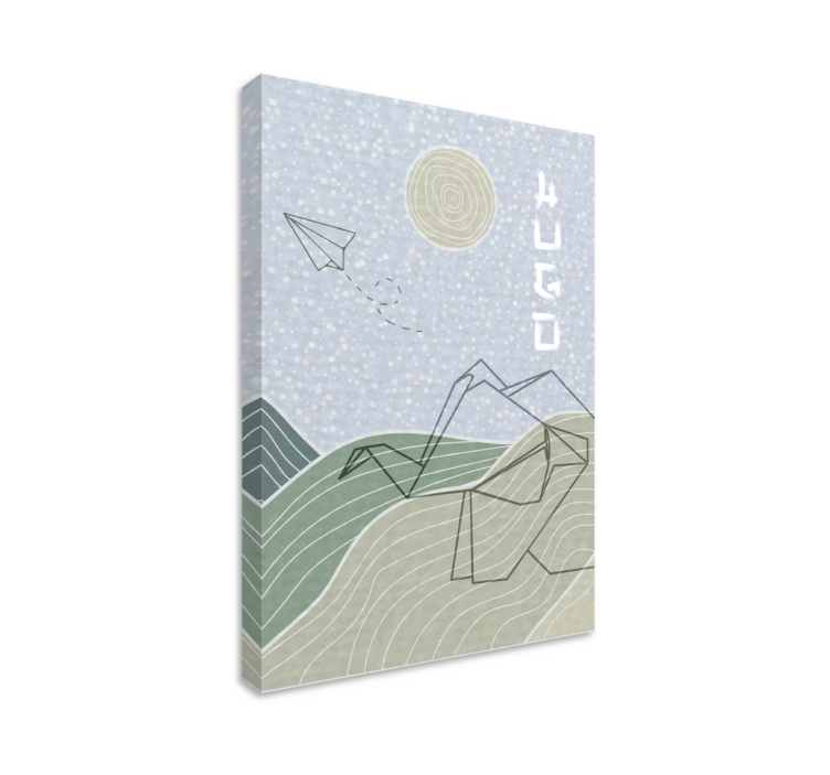 Kék felhők és madarak táblázatok gyerek hálószoba - TenStickers