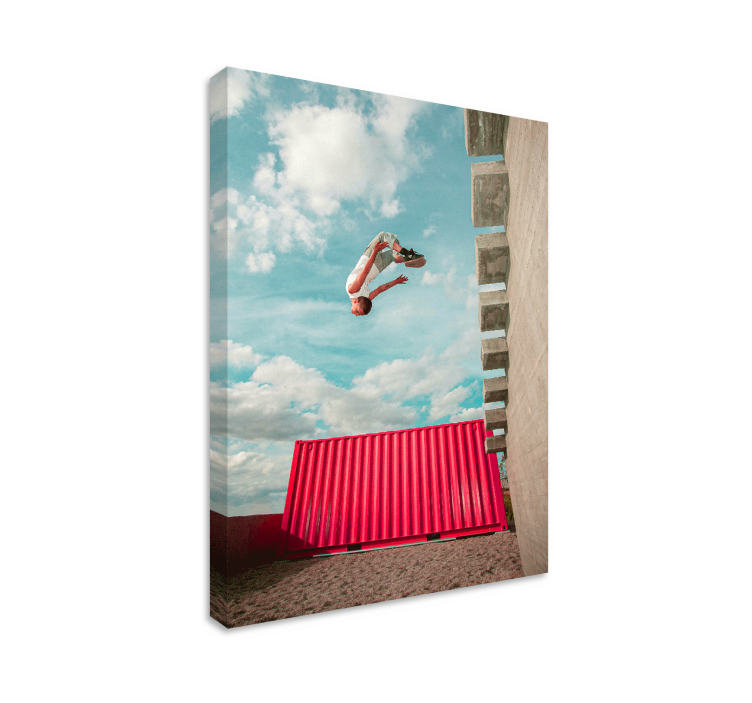 Parkour poszter nyomtatási tervezés - TenStickers