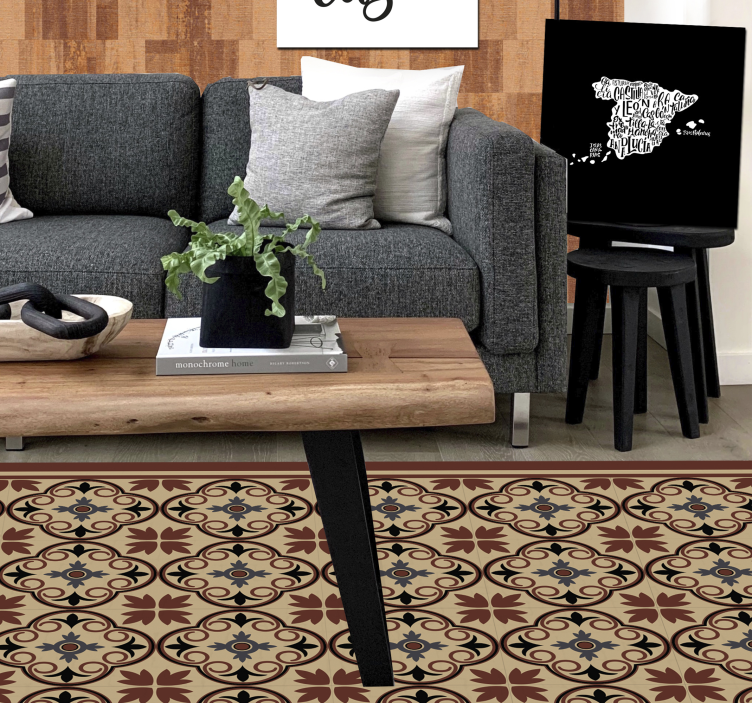 Kreatív térkép tipográfia vászon világtérkép - TenStickers