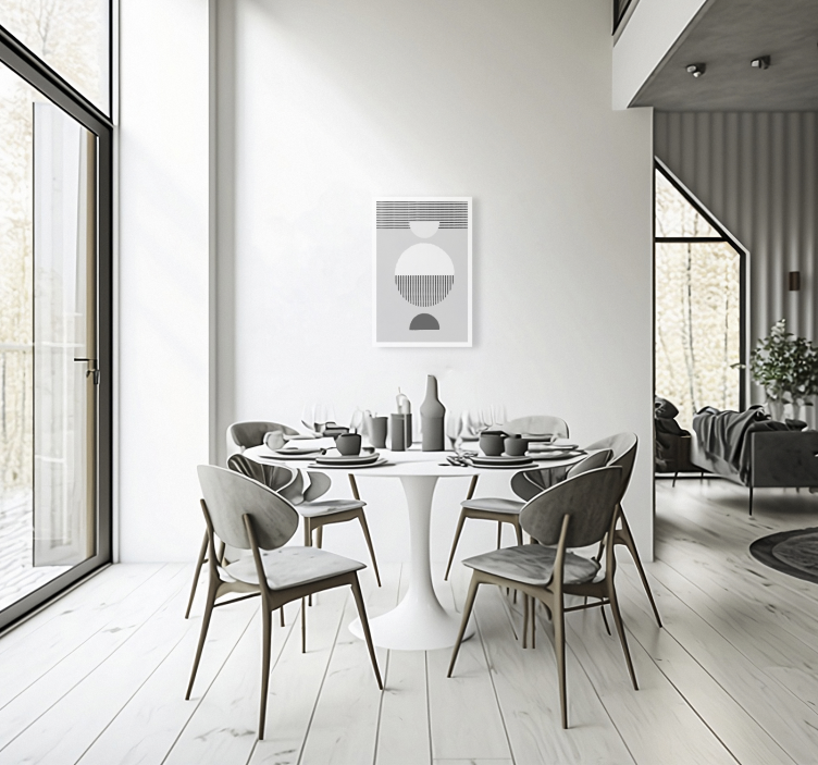 táblázatok  étkező estilo nordico - TenStickers