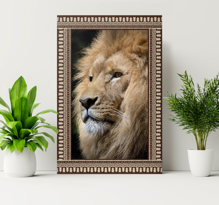 Egyedi fotó bohém keret, személyre szabott vászon - TenStickers