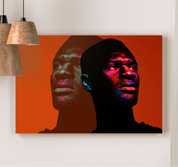 élénk profilportré táblázatok emberek és karakterek - TenStickers