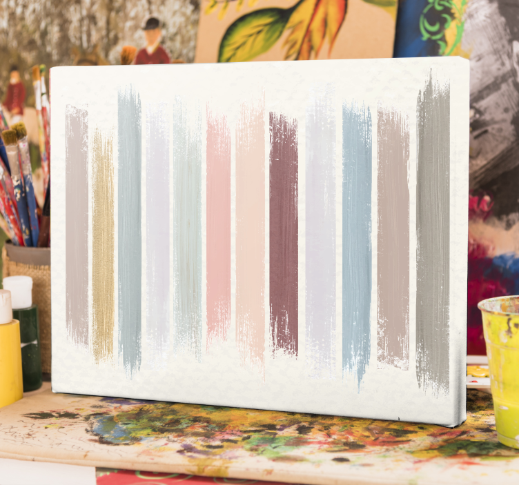 Színes festmény vászon művészeti nyomatok - TenStickers