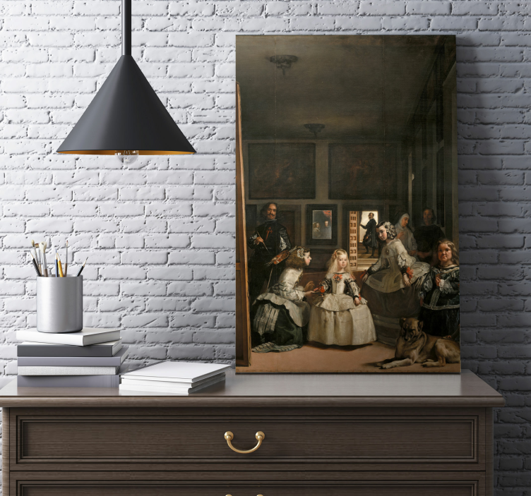 vászon Művészet "Las Meninas""A Meninas" - TenStickers