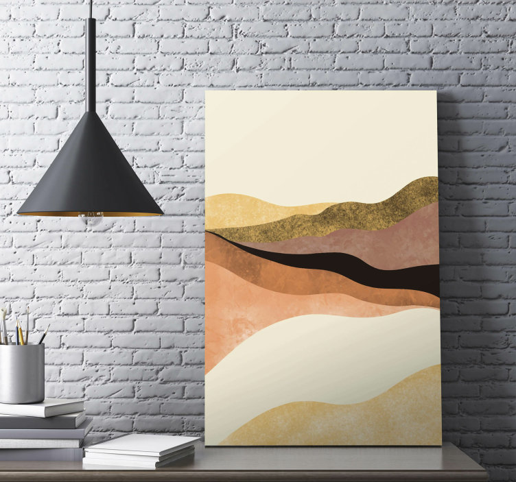 Vintage festmény irodai fal nyomatok - TenStickers