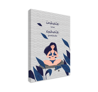 Zen meditációs vászon falművészet - TenStickers