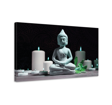 Dekoratív zen vászon fal art - TenStickers