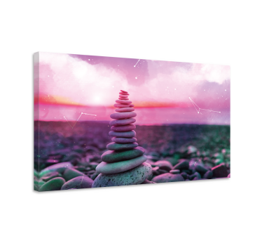 Zen kövek zen vászon fal művészet - TenStickers